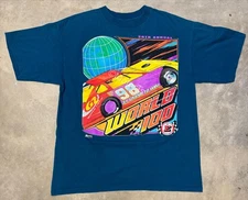 VTG  1998 Eldora Speedway 28th Annual World 100 Dirt Late Model Event Tee - XL