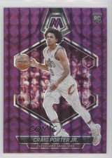 2023-24 Panini Mosaic Rookies Purple Mosaic Prizm /99 Craig Porter Jr #204 0ud4