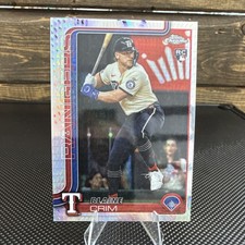 Topps Chrome Update 2025 Blaine Crim Rookie #USC83 Rangers MLB Baseball Card
