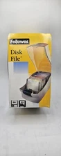 Vintage Floppy Disk Disc Storage File Fellowes Diskette Tray 1999