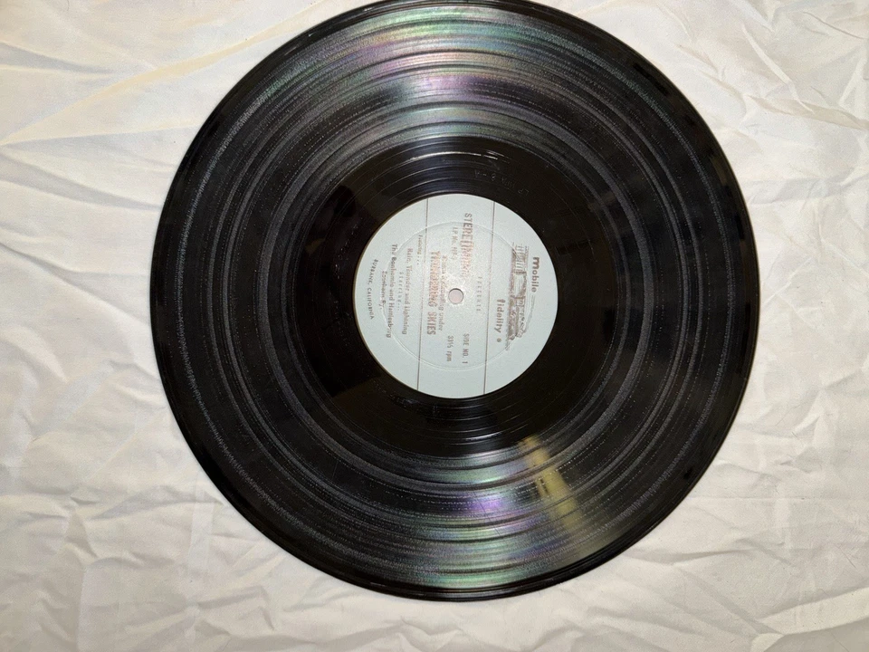 STEAM RAILROADING UNDER THUNDERING SKIES lp Mobile Fidelity MF8 stereo 1961 Foto 3 de 3