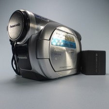 Panasonic VDR-D100 Handheld DVD-RW Camcorder Silver Tested