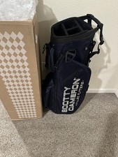 Scotty Cameron 2024 EXCURSION CART BAG “Boise Open Release”  NAVY BLUE/Silver