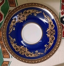 Rosenthal Versace "Medusa Blue" Untertasse Porzellan