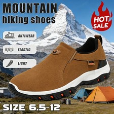 Men's Slip on Casual Athletic Shoes Plus Loafers Walking Outdoor Sneakers Sports