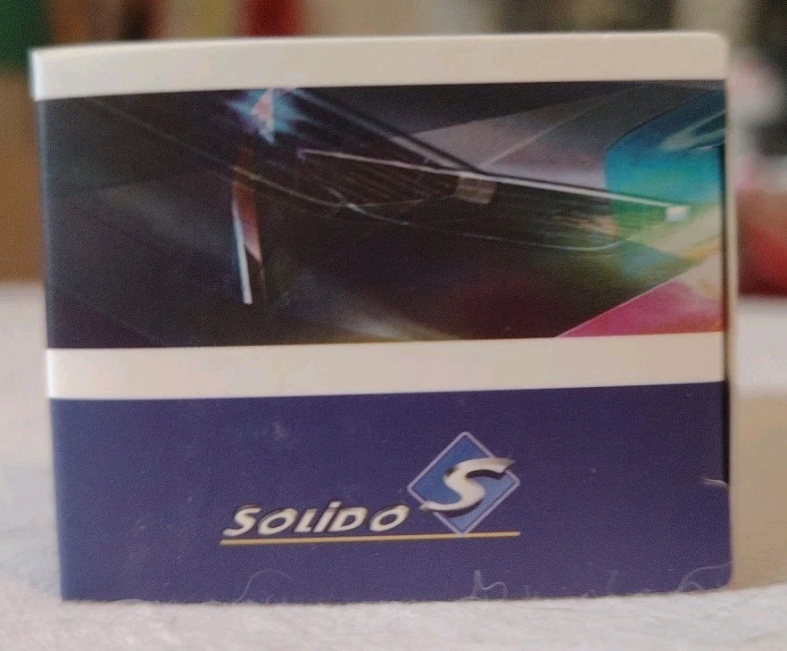 SOLIDO -VOLKSWAGEN NEW TYPE 2 -Modellino Auto Metallo Bianco/Azzurro 1:64 - Immagine 4 di 4