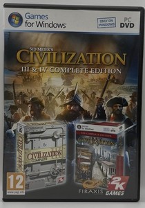 Lot de 3 jeux  Civilization III Deluxe Edition  en boite et rét