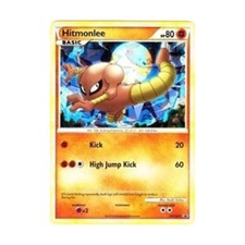 Pokemon HGSS Promos Hitmonlee (HR) #HGSS25 (Holo) EX