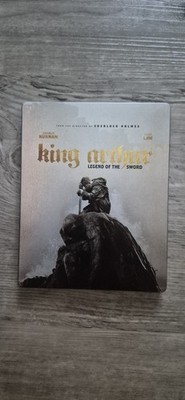 KING ARTHUR  LEGEND OF THE SWORD  LIMITED STEELBOOK 2D + 3D BLU RAY