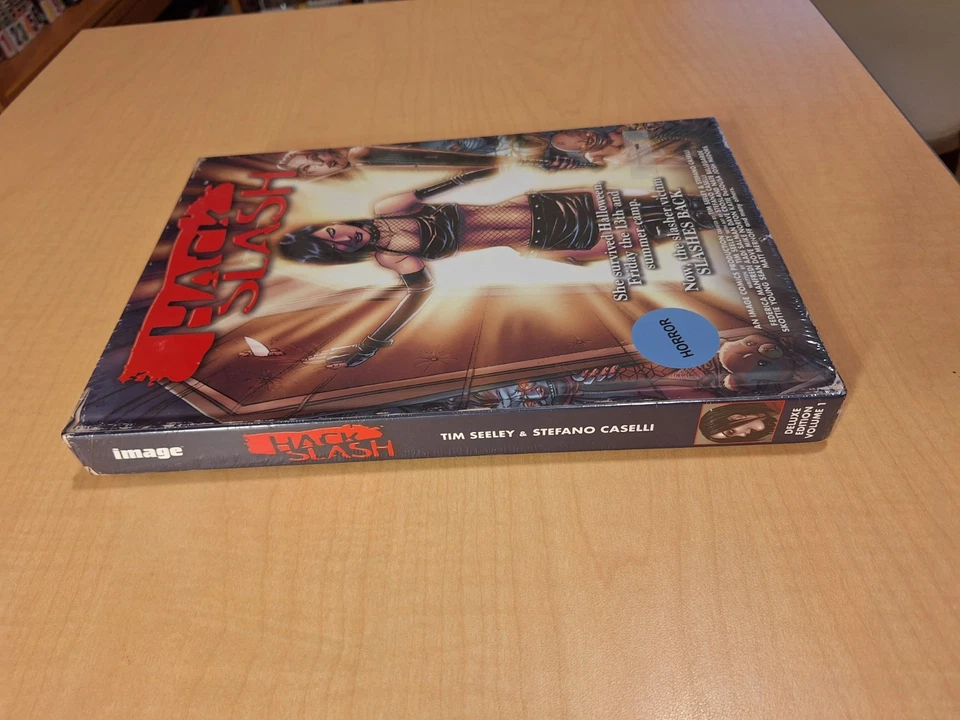 Hack/Slash Deluxe Edition Volume 1 Hardcover GN Tim Seeley Chucky Bad Girl New - Image 2 of 4