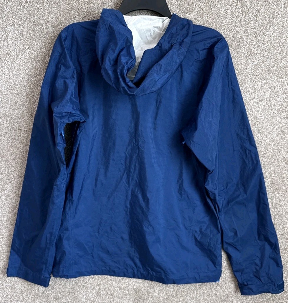 Patagonia Torrentshell Jacket Mens Small Blue H2No Waterproof Hooded Rain 83801