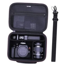 Camera Case Compatible with Canon EOS Rebel T7/R50/R6 Mark II/R100/R50 Black