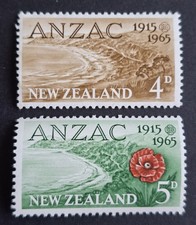 NEW ZEALAND 1968/70 - UHM -  ANZAC  COMPLETE SET