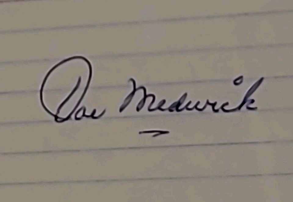 Joe Ducky Medwick PSA/DNA COA Signed Index Card Cut Autographed Cardinals - Image 4 of 4