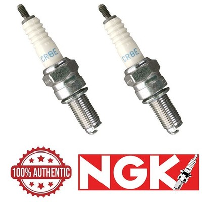 2 Pack NGK CR8E 1275 Spark Plugs 16mm Hex Kawasaki Suzuki Yamaha Motorcycle ATV