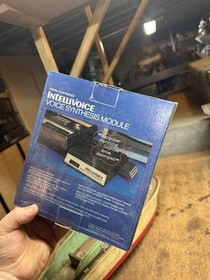 New Video Game Mattel INTELLIVISION INTELLIVOICE Voice Synthesis Module 3330 Box