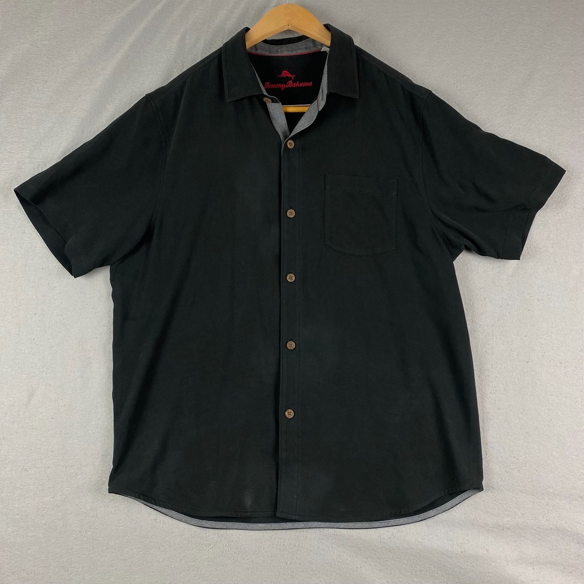 Tommy Bahama Reserve Large Mens Silk Shirt Embroidered The Wine Tasting View 6