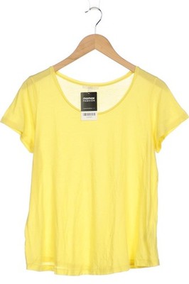 COS T-Shirt Damen Shirt Kurzärmliges Oberteil Gr. S Baumwolle Gelb #2p3pdt4
