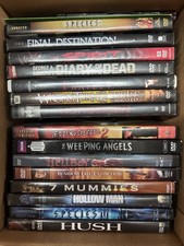 Lot of 18 Thriller Horror Action DVD Movies