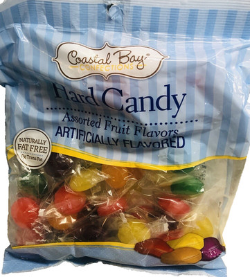 Coastal Bay Naturally Fat Free Hard Candy. 10 0z.-Brand New-SHIPS N 24 HOURS