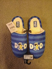Bluey Dad Slippers Size 9/10