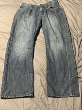 Levi  s 514 Slim Straight Jeans 14 Husky Light Wash Denim W28 L28