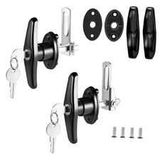 Truck Cap Latch T Handle Lock for Leer are Matching Set Universal Left & Right