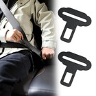 Car Seat Belt Anchors Seat Belt Clip Cover 4 Pcs-Soft Silicone Protector~✅ QSD