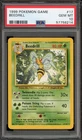 Pokemon Beedrill Base Set Unlimited 17/102 PSA 10 Gem Mint