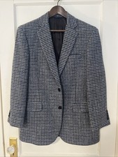 Brooks Brothers Harris Tweed 40R Pure Wool Sport Jacket Blazer Madison Fit EUC