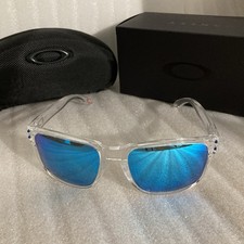 Oakley Holbrook XL Polarized Blue Lenses Square Sunglasses New With Case