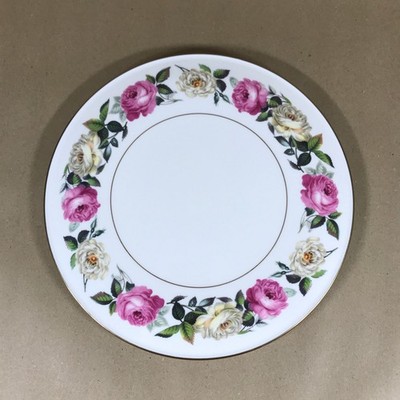 Royal Worcester Royal Garden Elgar Gateau Kuchenteller