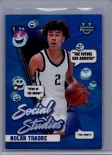 2024-25 Bowman Chrome U | Nolan Traore #SS-10 | Social Studies Blue 142/150