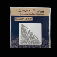 Tattered Lace Die Blossom Corner Card Making Crafting