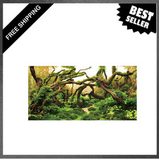 48x24 inch Aquarium Backdrop Reef Plants Fish Tank Background Vinyl Marine