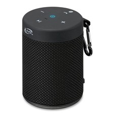 iLive Portable Bluetooth Waterproof Speaker, 2.56 x 2.56 x 3.54 Inches, Inclu...