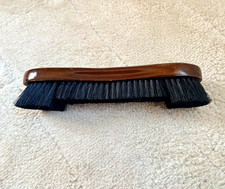 American Heritage Shoe Brush Brown Handle with Black Bristles
