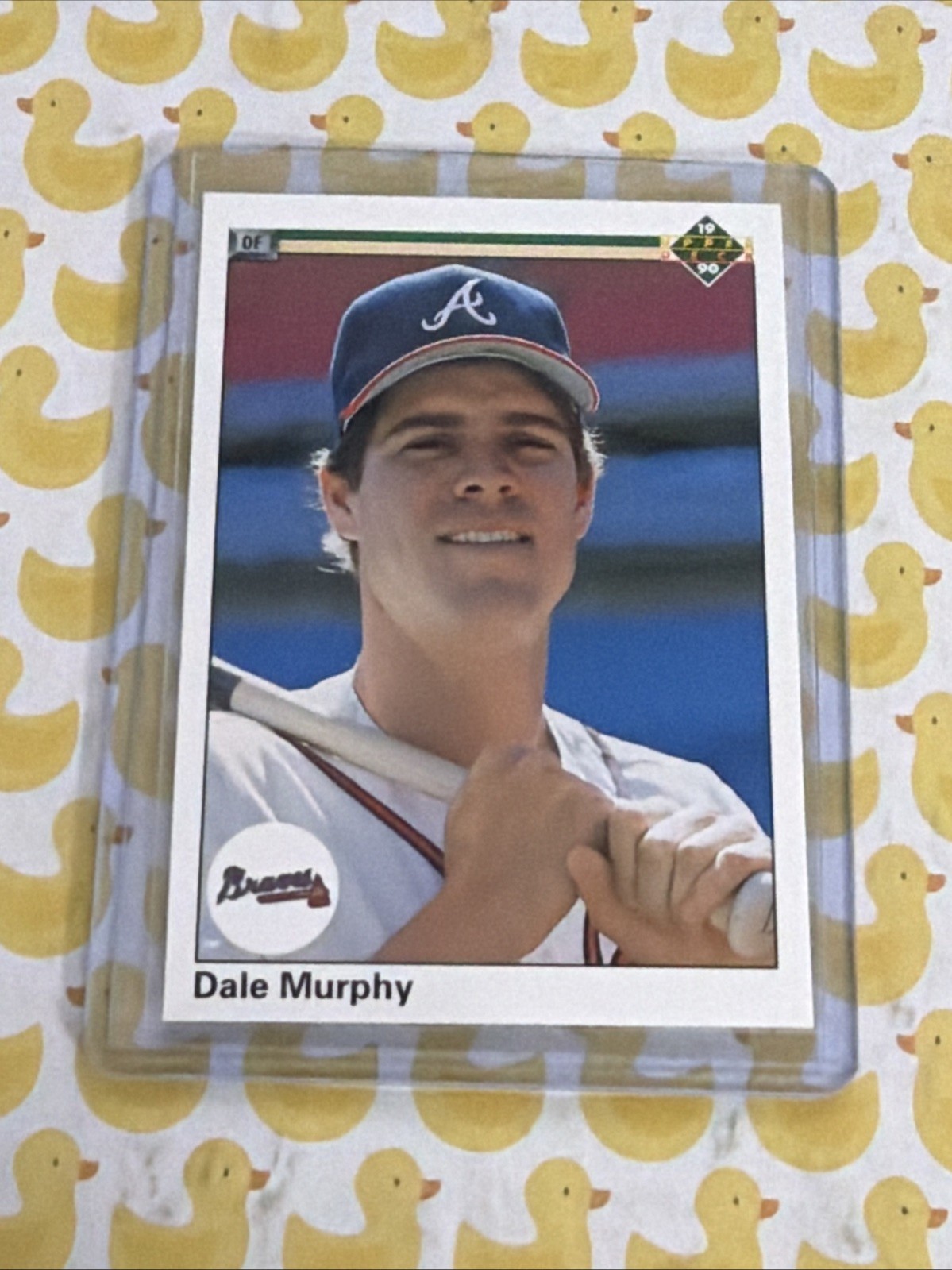 DALE MURPHY #533 1990 UPPER DECK ATLANTA BRAVES mlb baseball all-star mvp card
