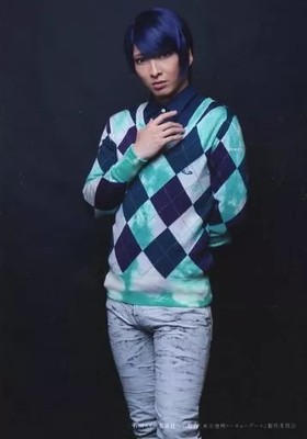 Yoshihide Sasaki über dem Schauspieler Foto männliches Model raffinierte...