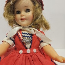 Vintage Ideal Shirley Temple doll 15-inch vinyl model IDEAL ST 15 N