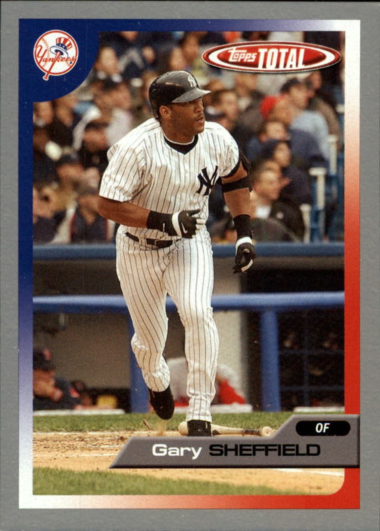 2005 Topps Total Silver #440 Gary Sheffield - BB