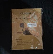 Qizpcer Inline Fuse Holder - 12 Gauge Fuse Holder for 30A Blade Fuse (6 Pack)