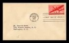 US COVER AIR MAIL 6C FIRST DAY ISSUE SCOTT C25