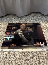 PODPISANE zdjęcie Michaela Dorna jako Worfa ze Star Treka następne pokolenie