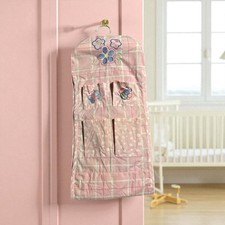 Spring Industries Diaper Stacker Organizer Flower Butterflies VINTAGE