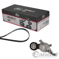 Gates Micro-V Kit KEILRIPPENRIEMEN-SATZ Passend FüR Audi A3 Seat Altea Leon