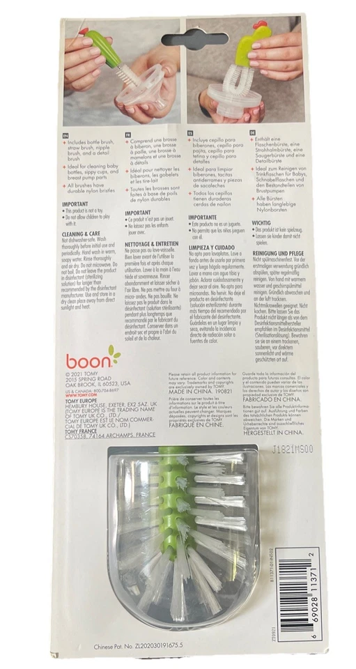 Cepillos para botellas de repuesto Boon CACTI Foto 2 de 2