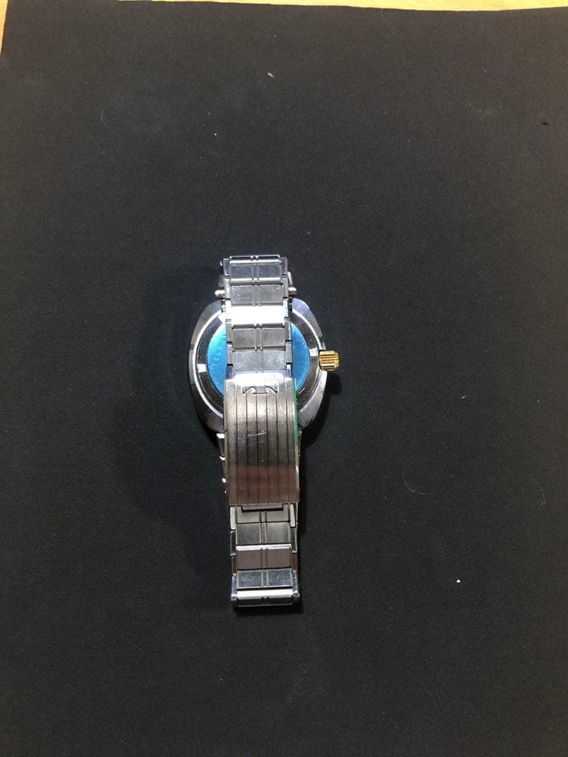 TECHNOS Borazon Watch Automatic Purple Dial Stain… - image 5