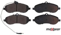 Maxgear 19-0908 Bremsbelagsatz FüR Scheibenbremse Bremsbelagsatz