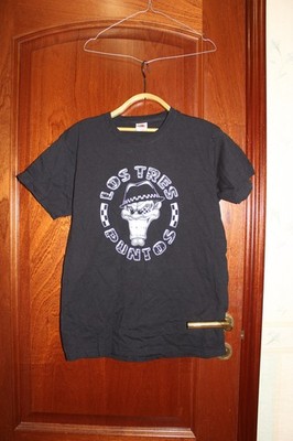 Vintage Fruit the Loom , Los Tres Puntos  tour  T-Shirt - size L